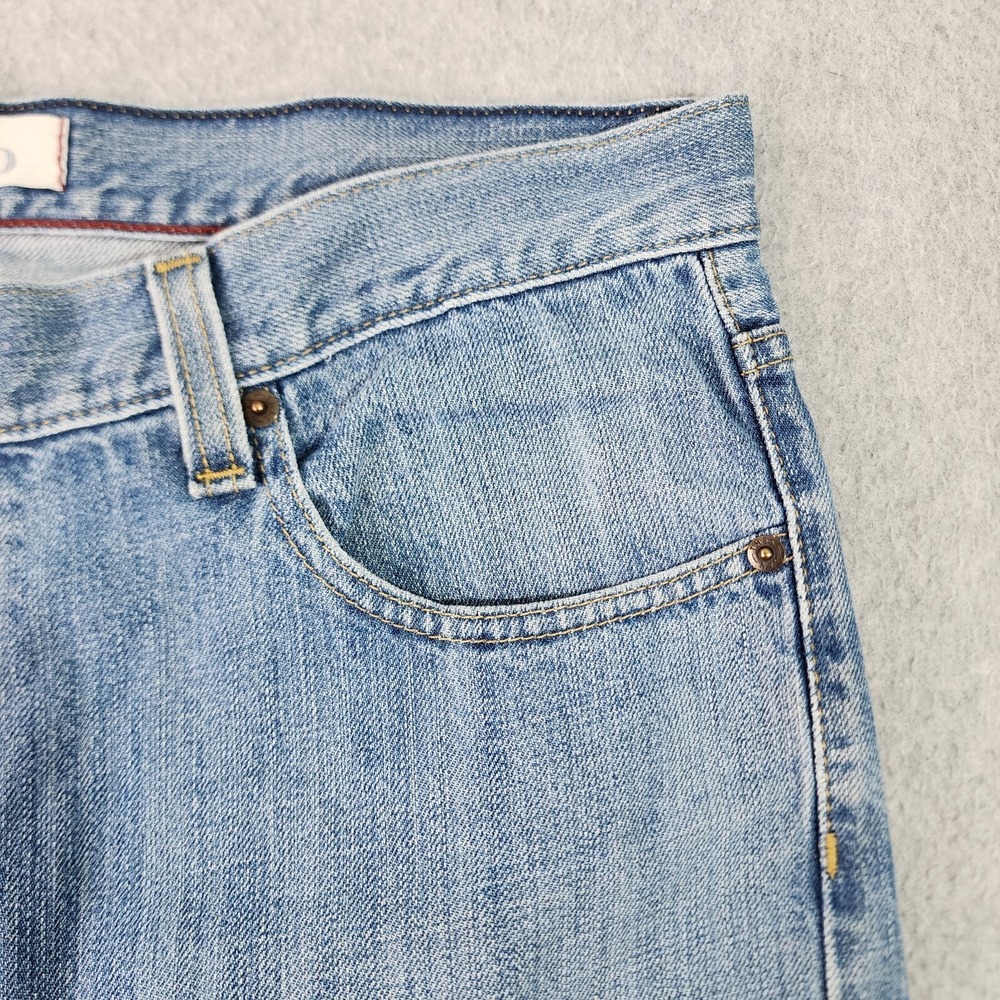 Tommy Hilfiger Denim Relaxed Freedom Jeans Mens 35x30‎ Blue Straight Leg Denim - Picture 4 of 16